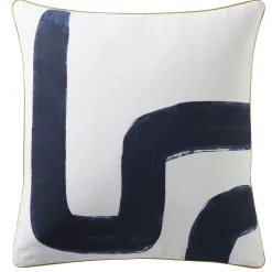 Becquet Linge de lit motif géométrique - CRÉATION< Les Matières|Housse De Couette