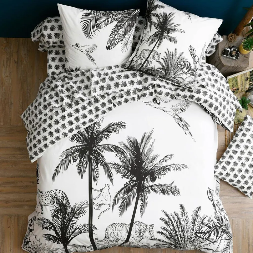 Becquet Linge de lit motif jungle - CRÉATION<Enfant Linge De Lit Ado, Housse De Couette|Housse De Couette