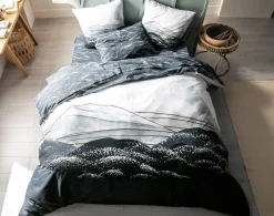 Becquet Linge de lit motif montagne enneigée - CRÉATION<Enfant Linge De Lit Ado, Housse De Couette|Housse De Couette