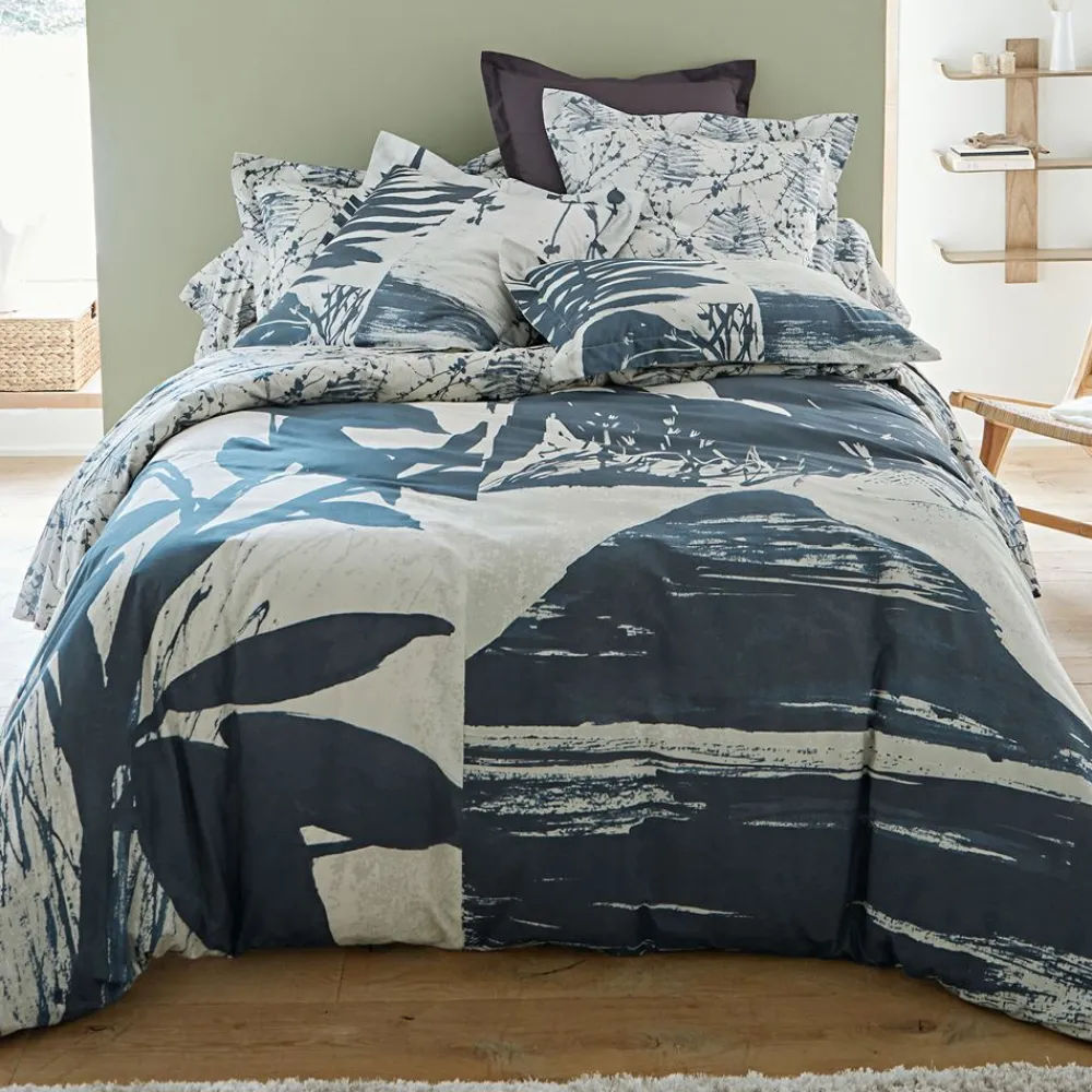 Becquet Linge de lit motif ombres - CRÉATION< Les Matières|Housse De Couette