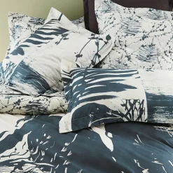 Becquet Linge de lit motif ombres - CRÉATION< Les Matières|Housse De Couette