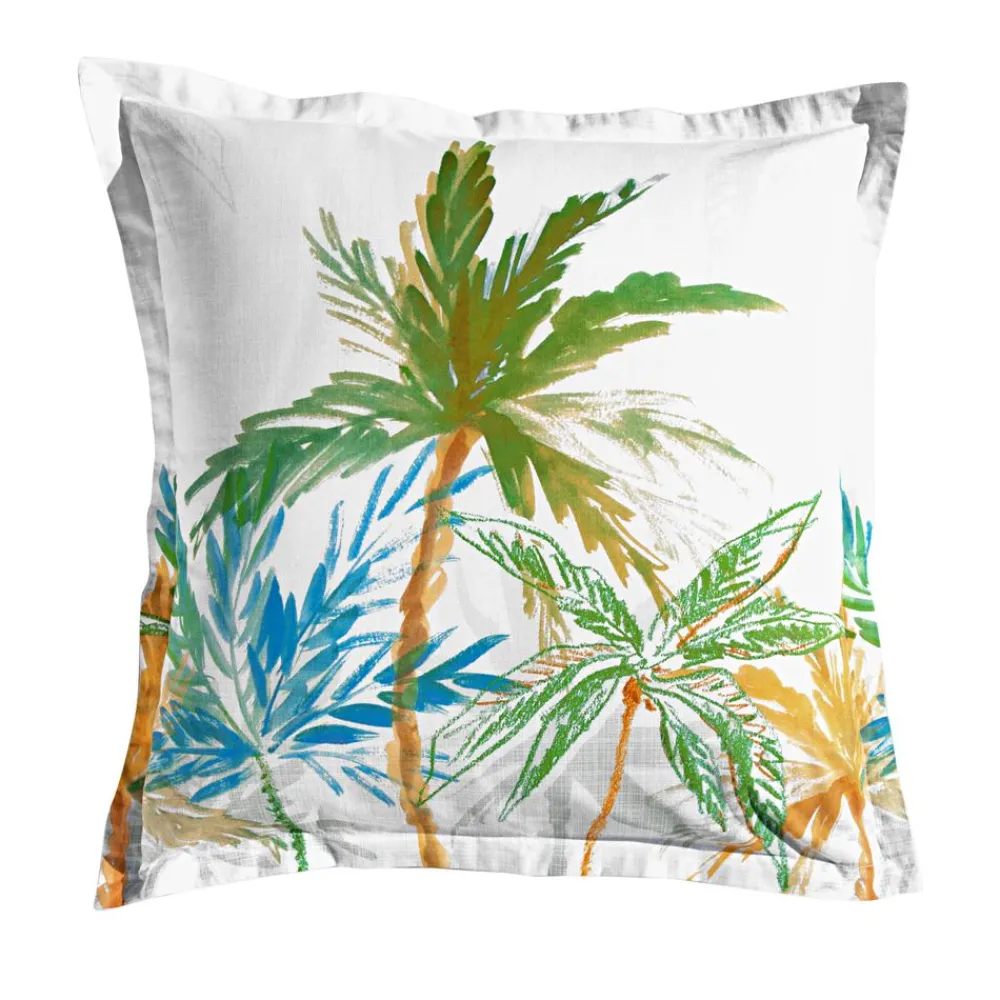 Becquet Linge de lit motif palmiers - CRÉATION<Enfant Linge De Lit Ado, Housse De Couette|Housse De Couette