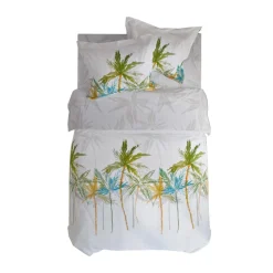 Becquet Linge de lit motif palmiers - CRÉATION<Enfant Linge De Lit Ado, Housse De Couette|Housse De Couette