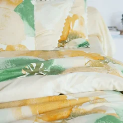 Becquet Linge de lit motif pétales - CRÉATION< Housse De Couette|Linge De Lit Fantaisie, Linge De Lit Brodé