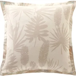 Becquet Linge de lit motif tropical bleu - CRÉATION< Housse De Couette|Linge De Lit Fantaisie, Linge De Lit Brodé