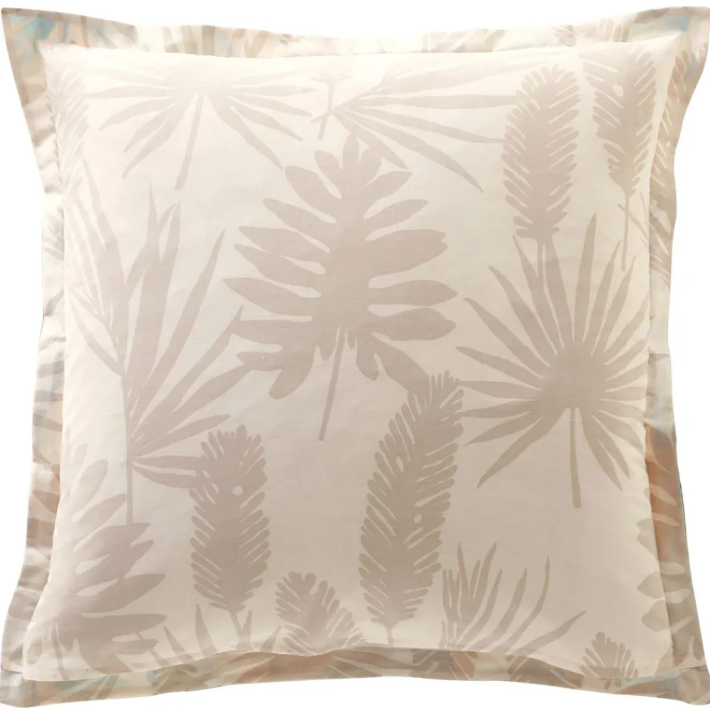 Becquet Linge de lit motif tropical bleu - CRÉATION< Housse De Couette|Linge De Lit Fantaisie, Linge De Lit Brodé