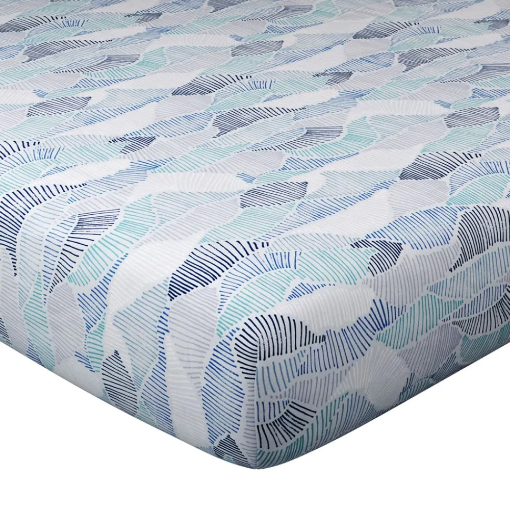 Becquet Linge de lit motif vagues géométriques - CRÉATION<Enfant Linge De Lit Ado, Housse De Couette|Les Matières