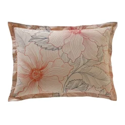 Becquet Linge de lit motif végétal abstrait – CRÉATION< Les Matières|Housse De Couette