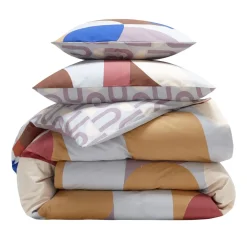 Becquet Linge de lit motifs géométriques fantaisie - CRÉATION<Enfant Linge De Lit Ado, Housse De Couette|Housse De Couette