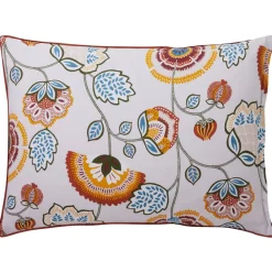 Becquet Linge de lit motifs suzani - CRÉATION< Les Matières|Housse De Couette