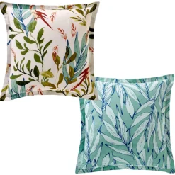 Becquet Linge de lit oiseaux et feuillage - CRÉATION< Housse De Couette|Linge De Lit Fantaisie, Linge De Lit Brodé