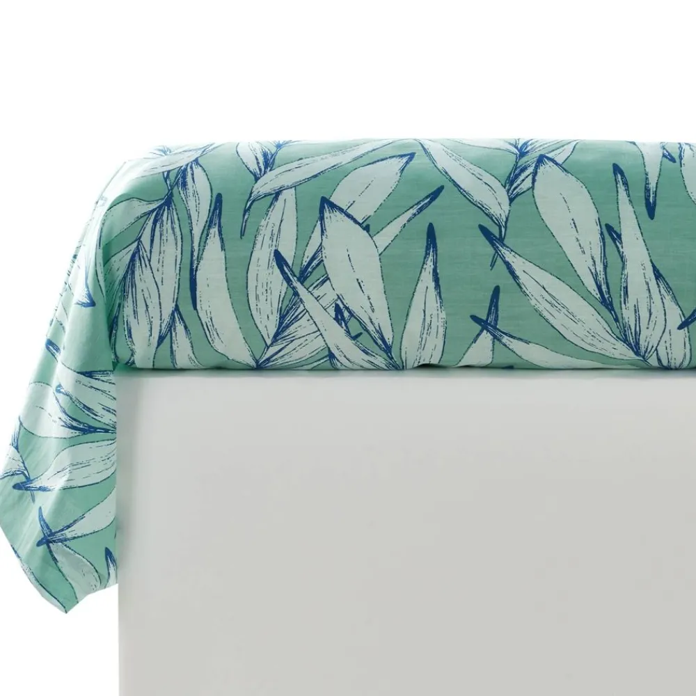 Becquet Linge de lit oiseaux et feuillage - CRÉATION< Housse De Couette|Linge De Lit Fantaisie, Linge De Lit Brodé