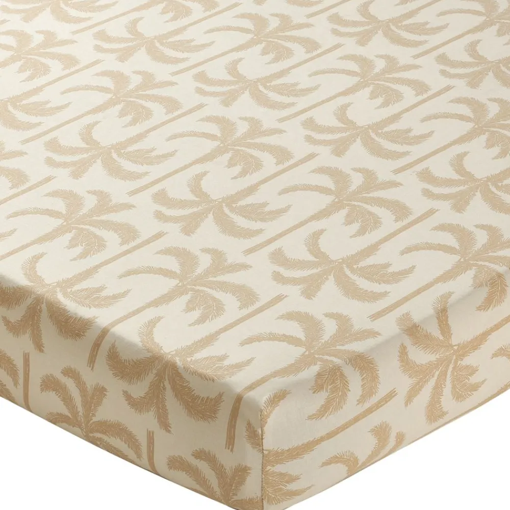 Becquet Linge de lit palmiers design - CRÉATION< Les Matières|Housse De Couette