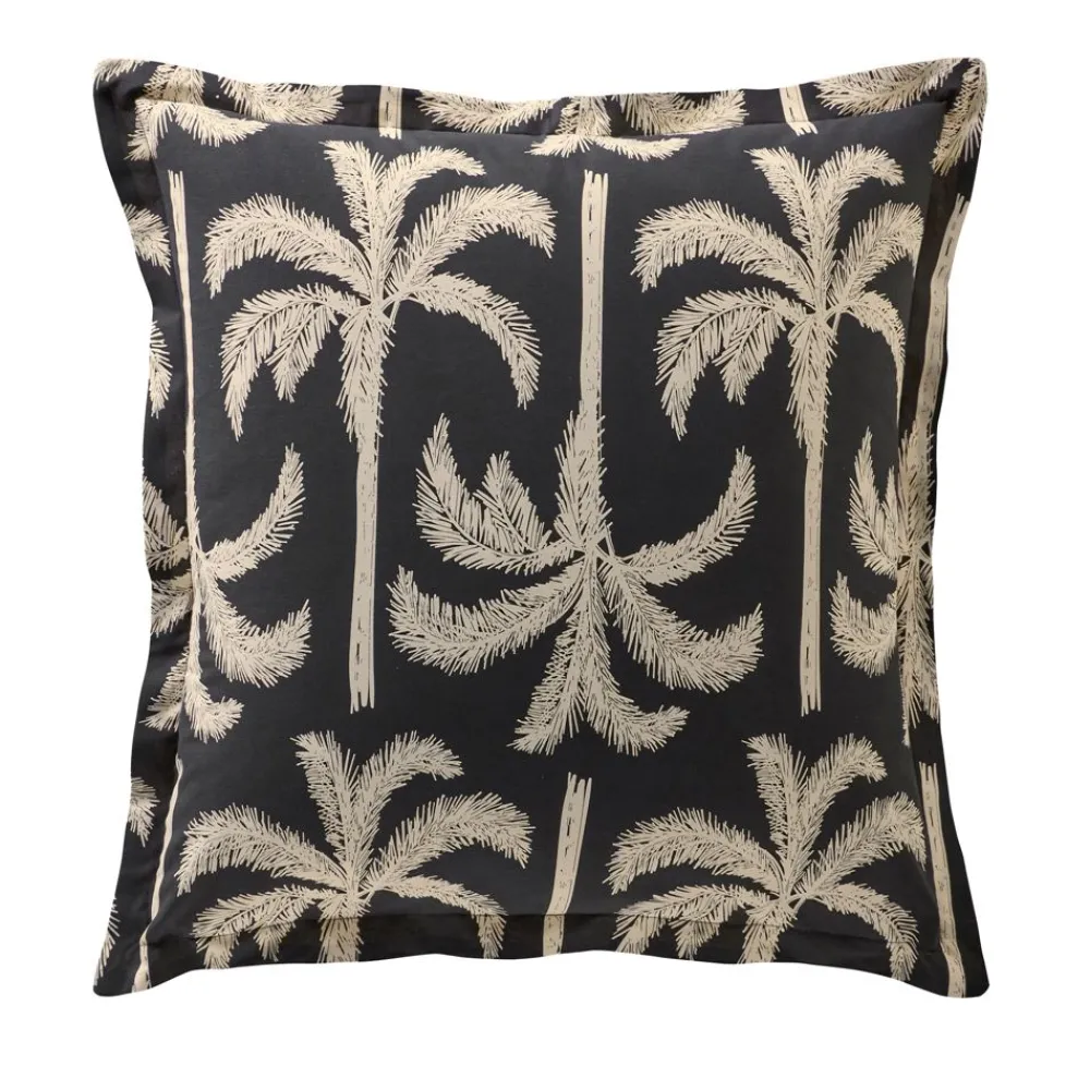 Becquet Linge de lit palmiers design - CRÉATION< Les Matières|Housse De Couette