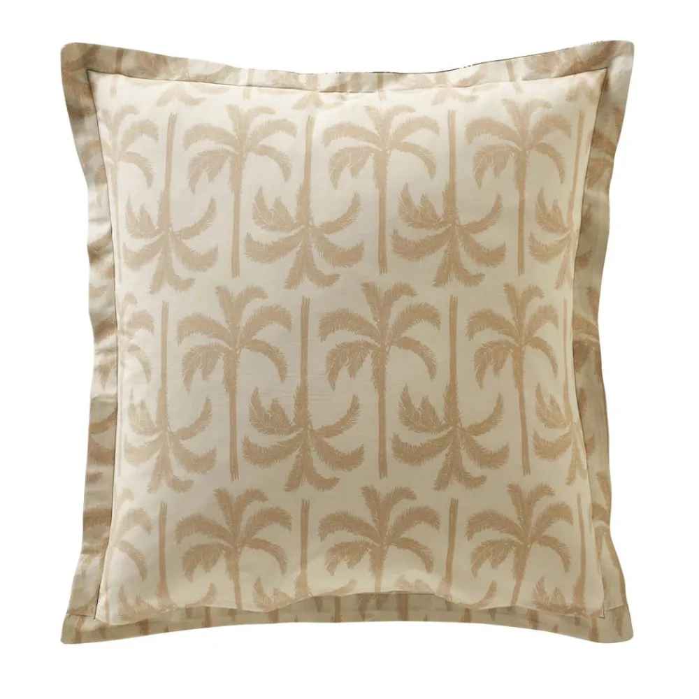 Becquet Linge de lit palmiers design - CRÉATION< Les Matières|Housse De Couette