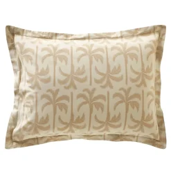Becquet Linge de lit palmiers design - CRÉATION< Les Matières|Housse De Couette
