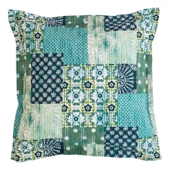Becquet Linge de lit patchwork géométrique - CRÉATION< Housse De Couette|Linge De Lit Fantaisie, Linge De Lit Brodé