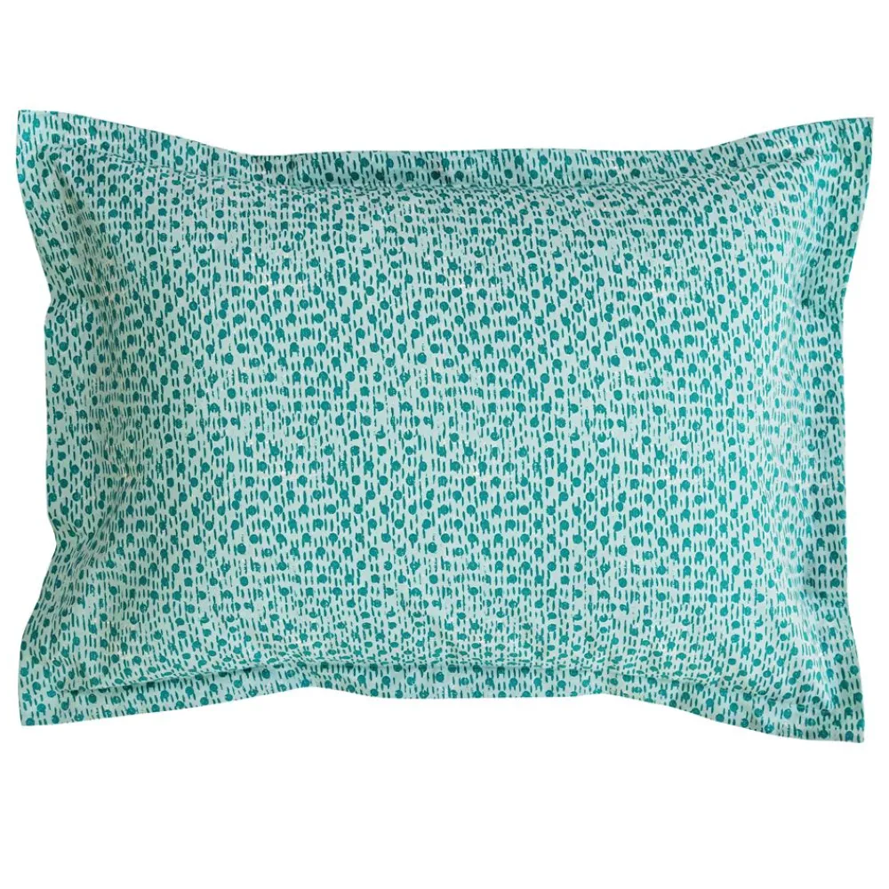 Becquet Linge de lit patchwork géométrique - CRÉATION< Housse De Couette|Linge De Lit Fantaisie, Linge De Lit Brodé