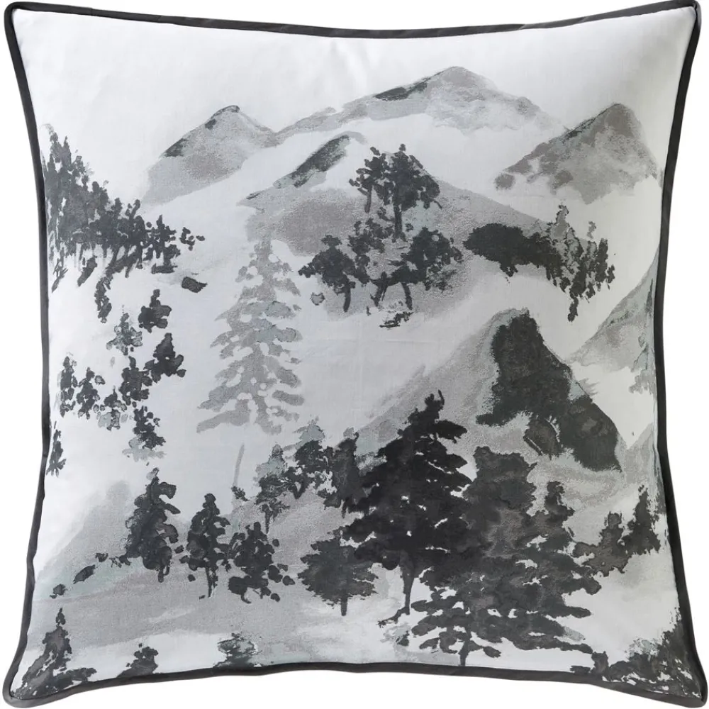 Becquet Linge de lit paysage de montagne - CRÉATION< Les Matières|Housse De Couette