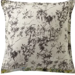Becquet Linge de lit paysage d'Italie - CRÉATION< Housse De Couette|Linge De Lit Fantaisie, Linge De Lit Brodé