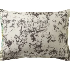 Becquet Linge de lit paysage d'Italie - CRÉATION< Housse De Couette|Linge De Lit Fantaisie, Linge De Lit Brodé