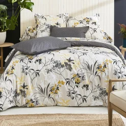 Becquet Linge de lit percale à fleurs< Housse De Couette|Linge De Lit Fantaisie, Linge De Lit Brodé