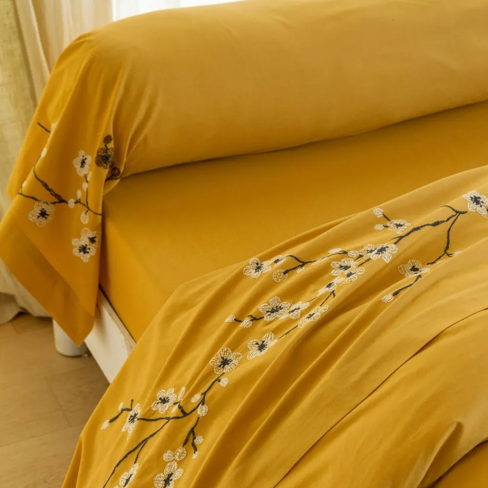 Becquet Linge de lit percale brodée - CRÉATION< Housse De Couette|Linge De Lit Fantaisie, Linge De Lit Brodé