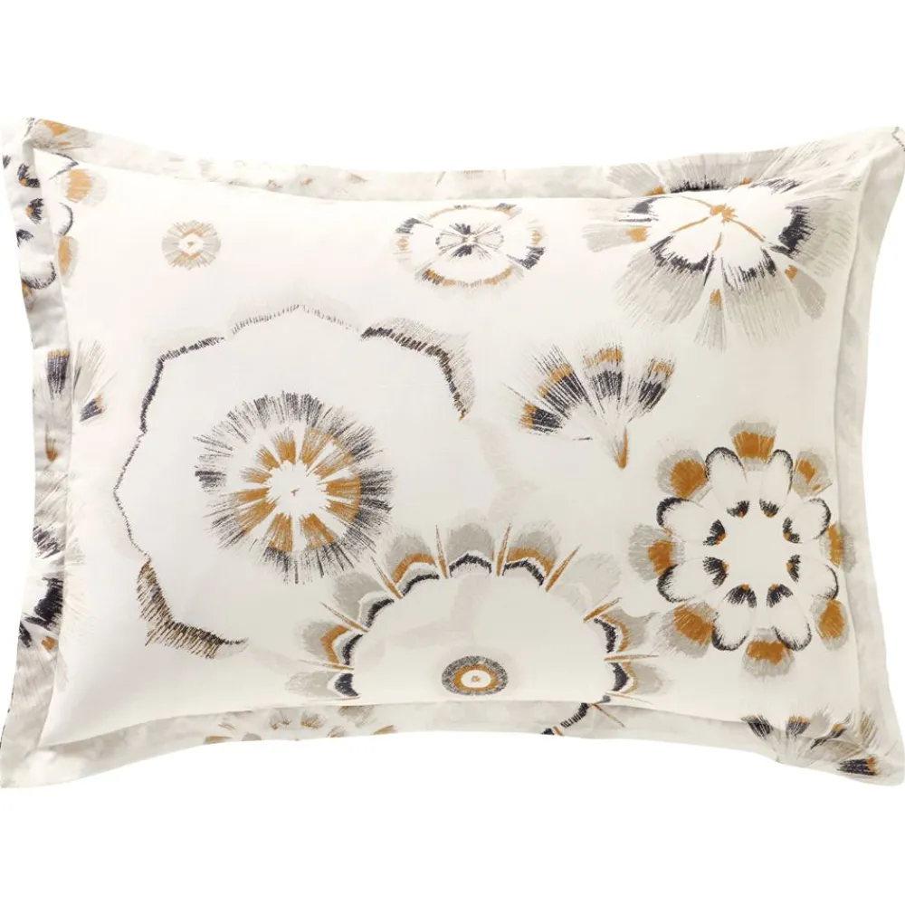 Becquet Linge de lit percale fleurs - CRÉATION< Housse De Couette|Linge De Lit Fantaisie, Linge De Lit Brodé
