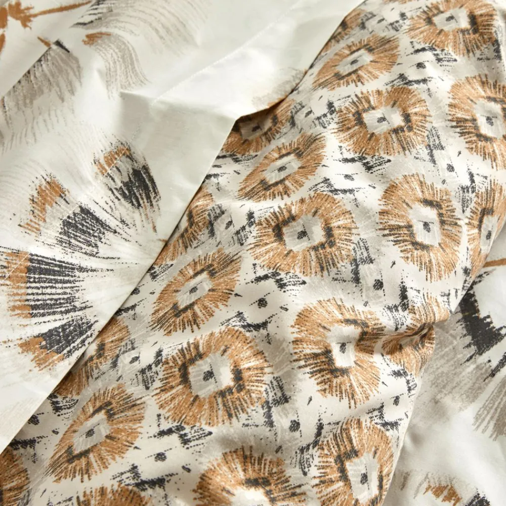 Becquet Linge de lit percale fleurs - CRÉATION< Housse De Couette|Linge De Lit Fantaisie, Linge De Lit Brodé