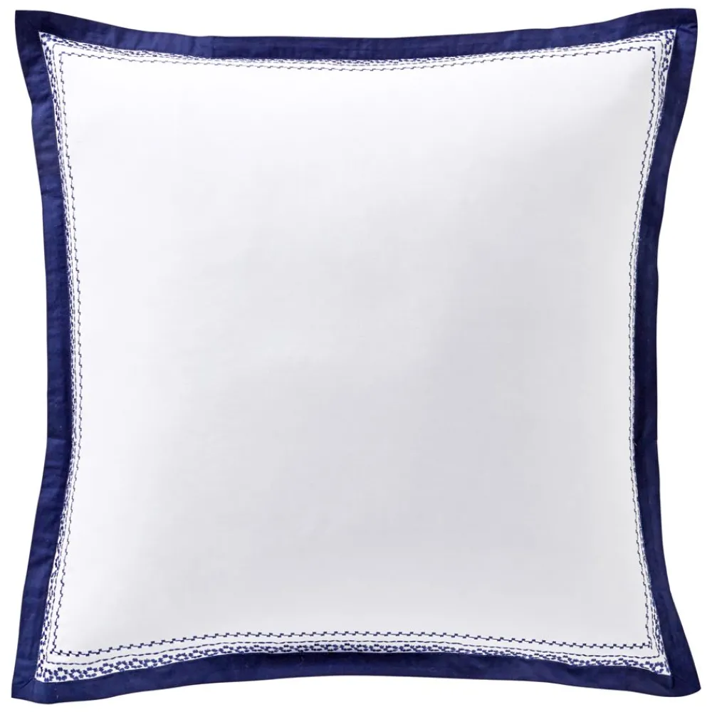 Becquet Linge de lit percale frises brodées - CRÉATION< Housse De Couette|Linge De Lit Fantaisie, Linge De Lit Brodé