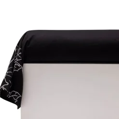 Becquet Linge de lit percale grandes fleurs brodées - CRÉATION< Les Matières|Housse De Couette