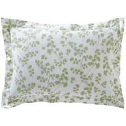 Becquet Linge de lit percale motif végétal - CRÉATION< Les Matières|Housse De Couette