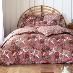 Becquet Linge de lit percale motif panthère - CRÉATION< Les Matières|Housse De Couette