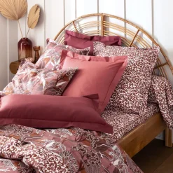 Becquet Linge de lit percale motif panthère - CRÉATION< Les Matières|Housse De Couette