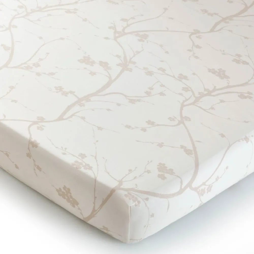 Becquet Linge de lit percale motif végétal - CRÉATION< Housse De Couette|Linge De Lit Fantaisie, Linge De Lit Brodé