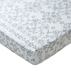 Becquet Linge de lit percale motif volutes et arabesques - CRÉATION< Les Matières|Housse De Couette