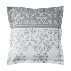 Becquet Linge de lit percale motif volutes et arabesques - CRÉATION< Les Matières|Housse De Couette