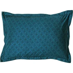 Becquet Linge de lit percale motif paons - CRÉATION< Housse De Couette|Linge De Lit Fantaisie, Linge De Lit Brodé