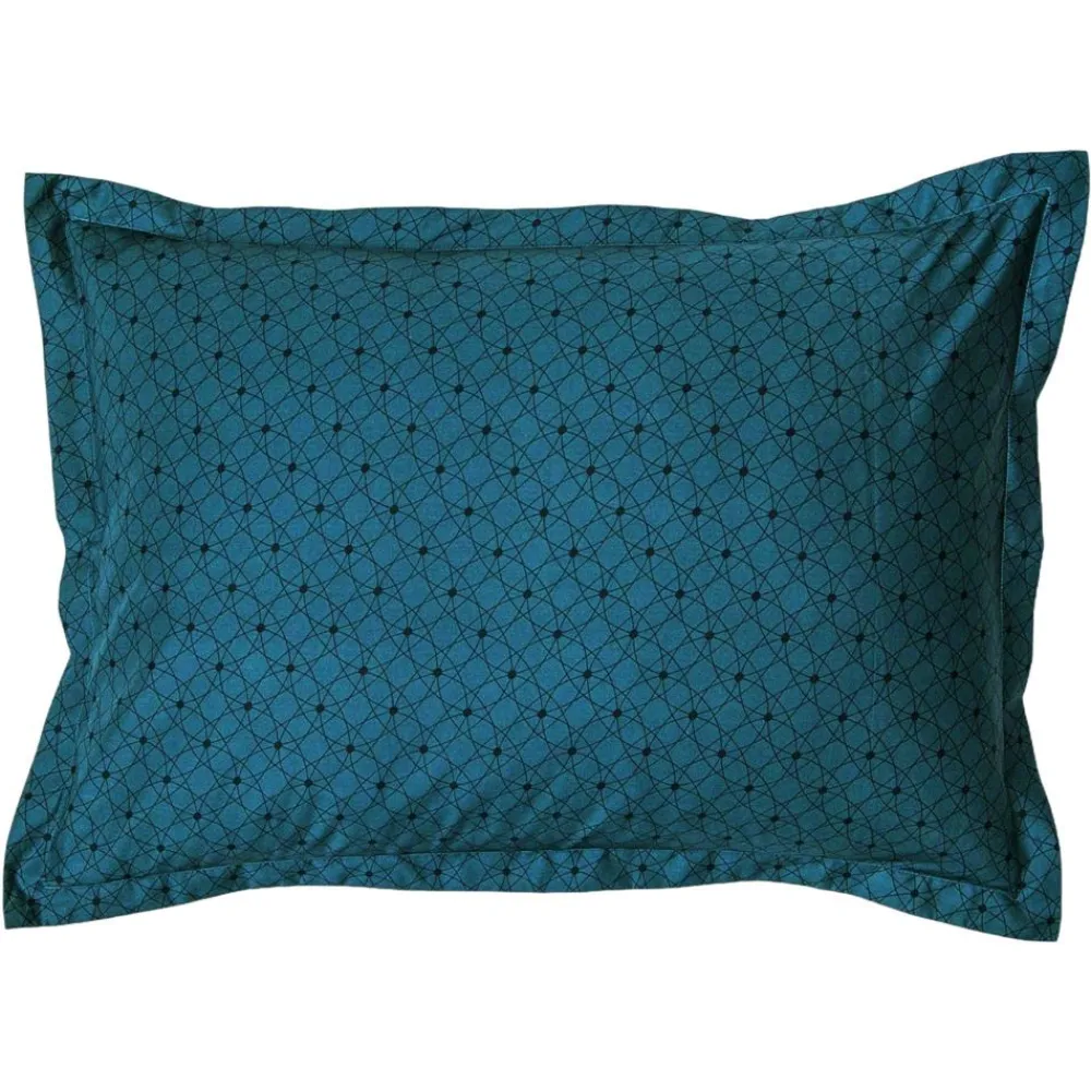 Becquet Linge de lit percale motif paons - CRÉATION< Housse De Couette|Linge De Lit Fantaisie, Linge De Lit Brodé