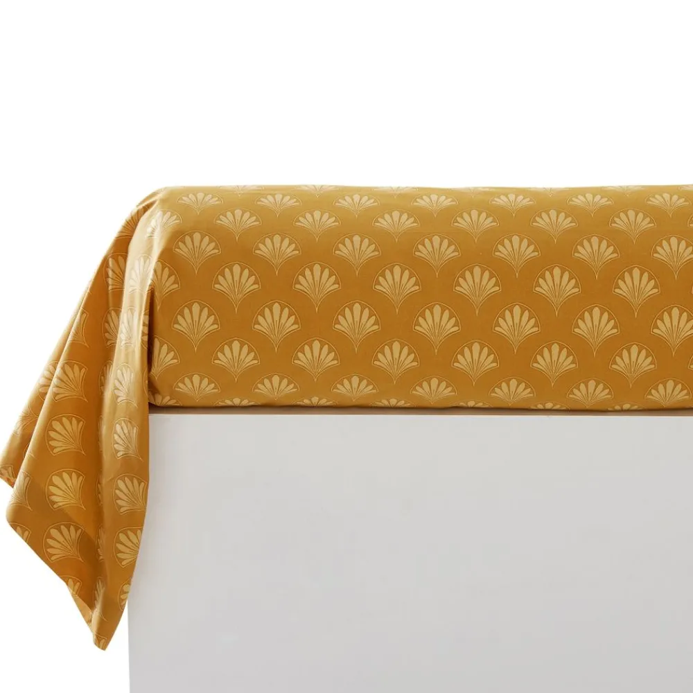 Becquet Linge de lit percale motif fleurs et paons - CRÉATION< Les Matières|Housse De Couette