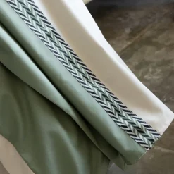 Becquet Linge de lit percale parements et galon< Housse De Couette|Linge De Lit Fantaisie, Linge De Lit Brodé