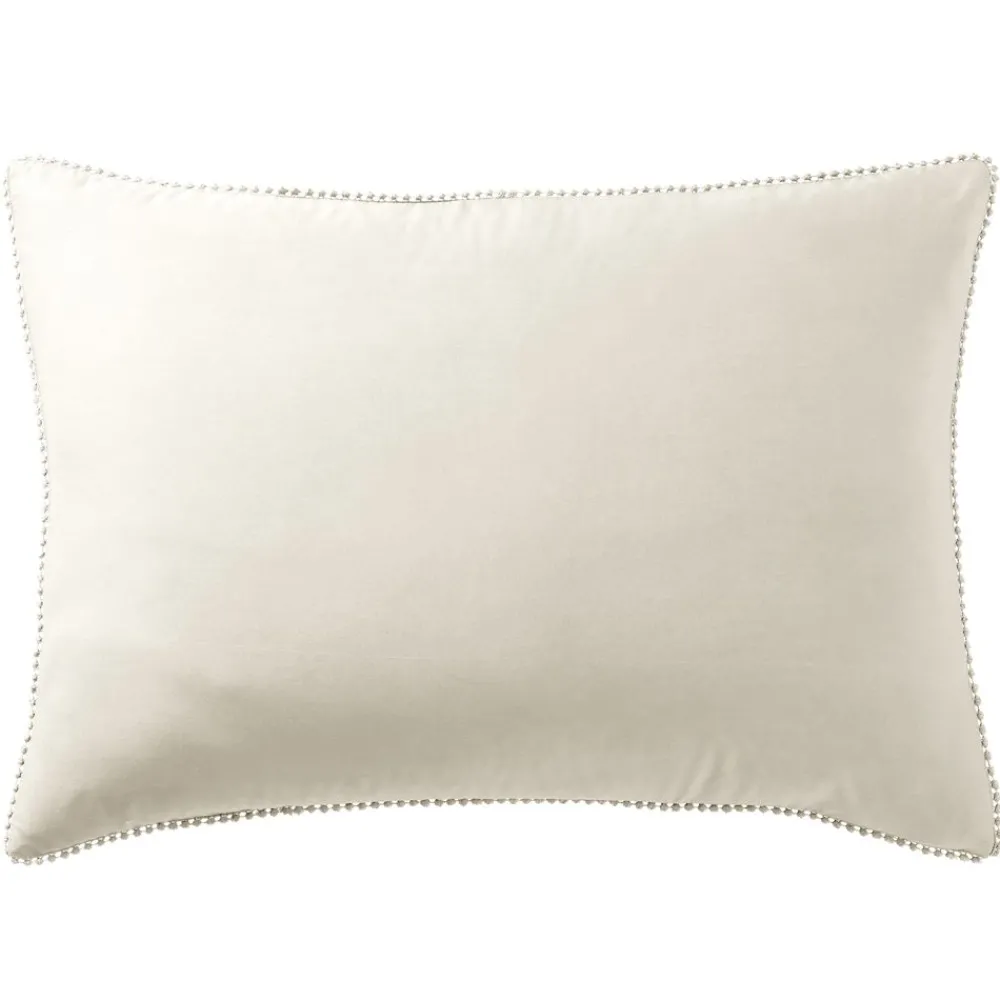 Becquet Linge de lit percale pompons - CRÉATION< Les Matières|Housse De Couette