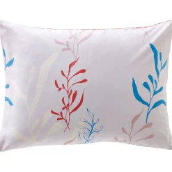 Becquet Linge de lit poissons rouges et bleus< Housse De Couette|Linge De Lit Fantaisie, Linge De Lit Brodé