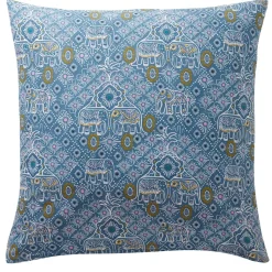 Becquet Linge de lit polycoton motif éléphant - CRÉATION< Les Matières|Housse De Couette