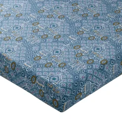 Becquet Linge de lit polycoton motif éléphant - CRÉATION< Les Matières|Housse De Couette