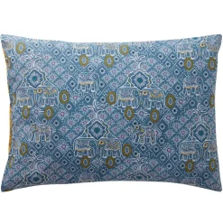 Becquet Linge de lit polycoton motif éléphant - CRÉATION< Les Matières|Housse De Couette