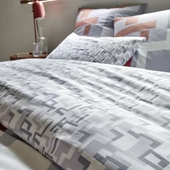 Becquet Linge de lit polycoton motifs géométriques - CRÉATION<Enfant Linge De Lit Ado, Housse De Couette|Housse De Couette