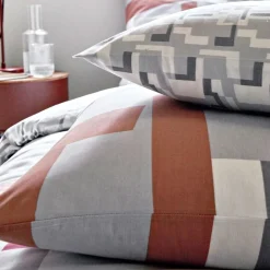 Becquet Linge de lit polycoton motifs géométriques - CRÉATION<Enfant Linge De Lit Ado, Housse De Couette|Housse De Couette
