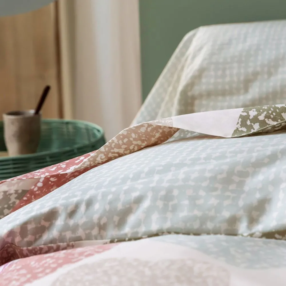 Becquet Linge de lit polycoton motif cœurs - CRÉATION< Housse De Couette|Linge De Lit Fantaisie, Linge De Lit Brodé