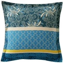 Becquet Linge de lit polycoton rayures et micro-motif - CRÉATION< Housse De Couette|Linge De Lit Fantaisie, Linge De Lit Brodé